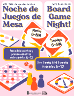 flyer info same as calendar info