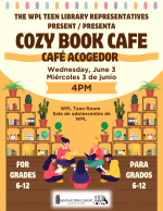 June Book Cafe Flyer.