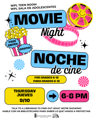 🎬 Teen Movie Night! 🎬 image