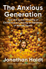 cover of The Anxious Generation.
