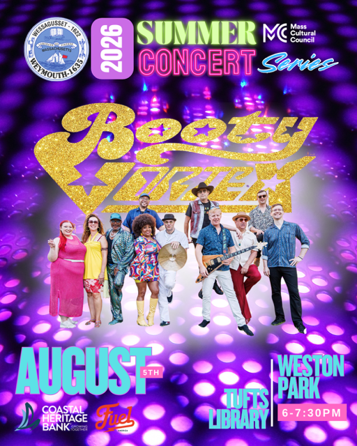 Wednesday, August 5, 2026 | ♫ Summer Concert Series: Booty Vortex