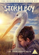 DVD cover showing a boy hugging a pelican.