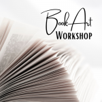 Rose Bud Book Art Workshop: Bookpage Wreath