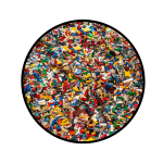 lots of lego bricks.