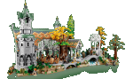 Rivendell Lego Set