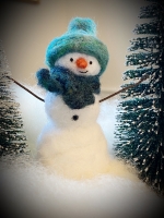 RESCHEDULED: Felted Snowman with Felted Bee