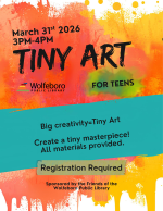 Teen Tiny Art Flyer