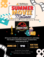 Jurassic Park Movie Flyer