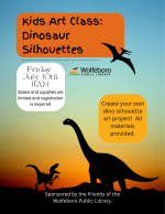 Dinosaur Silhouette flyer