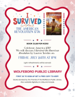 I Survived Book Club Flyer