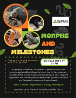 Morphs and Milestones Flyer