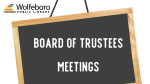 Board of Trustee Meetings