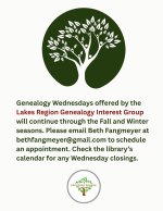 genealogy oct and nov