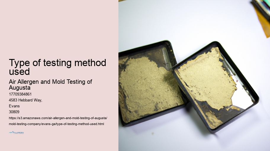 Type of testing method used