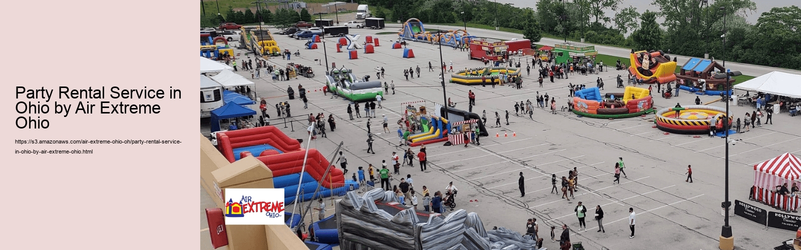 Party Rental Service in Ohio by Air Extreme Ohio