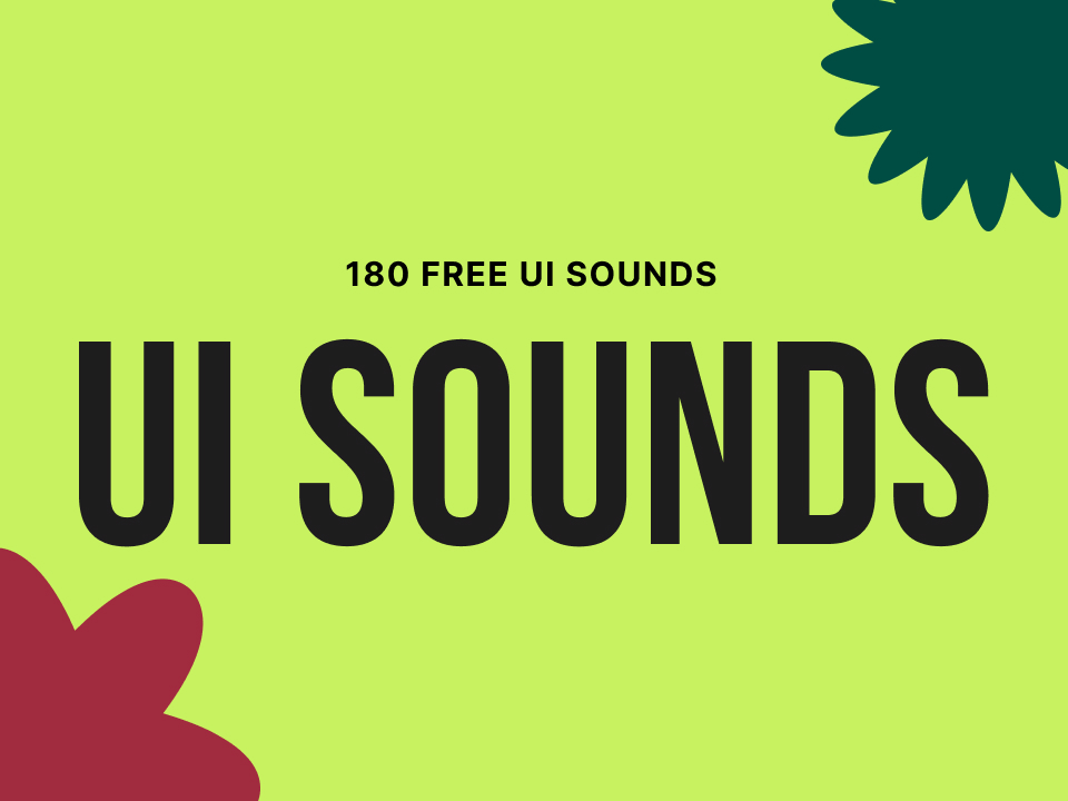 UI SOUNDS | 180 FREE UI SOUNDS PACK DOWNLOAD