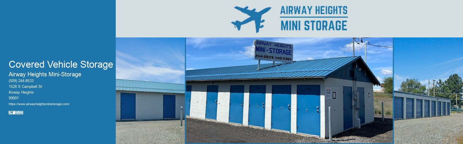 Covered Vehicle Storage