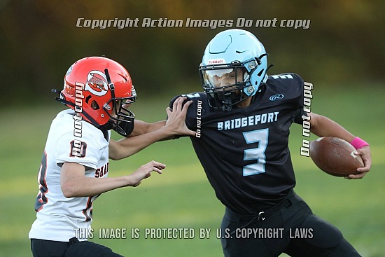 Bridgeport Jr. High football 10-8-25