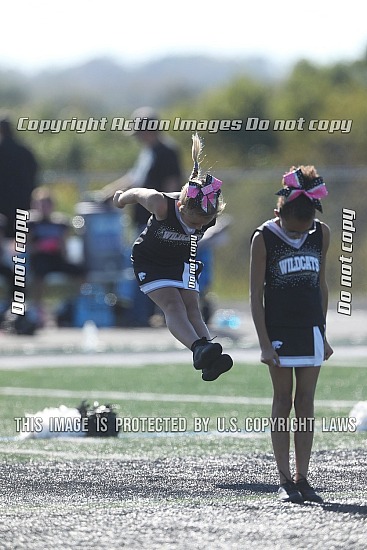 Edison Jr Wildcats cheer JV 10-3-26