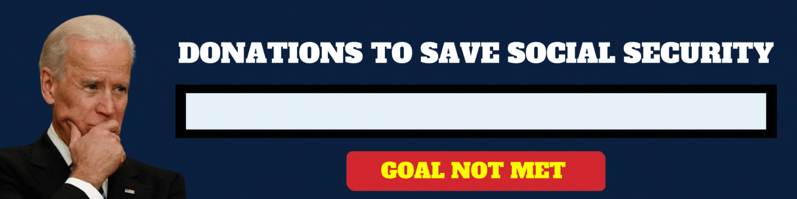 Donations to save Social Security - Goal Not Met
