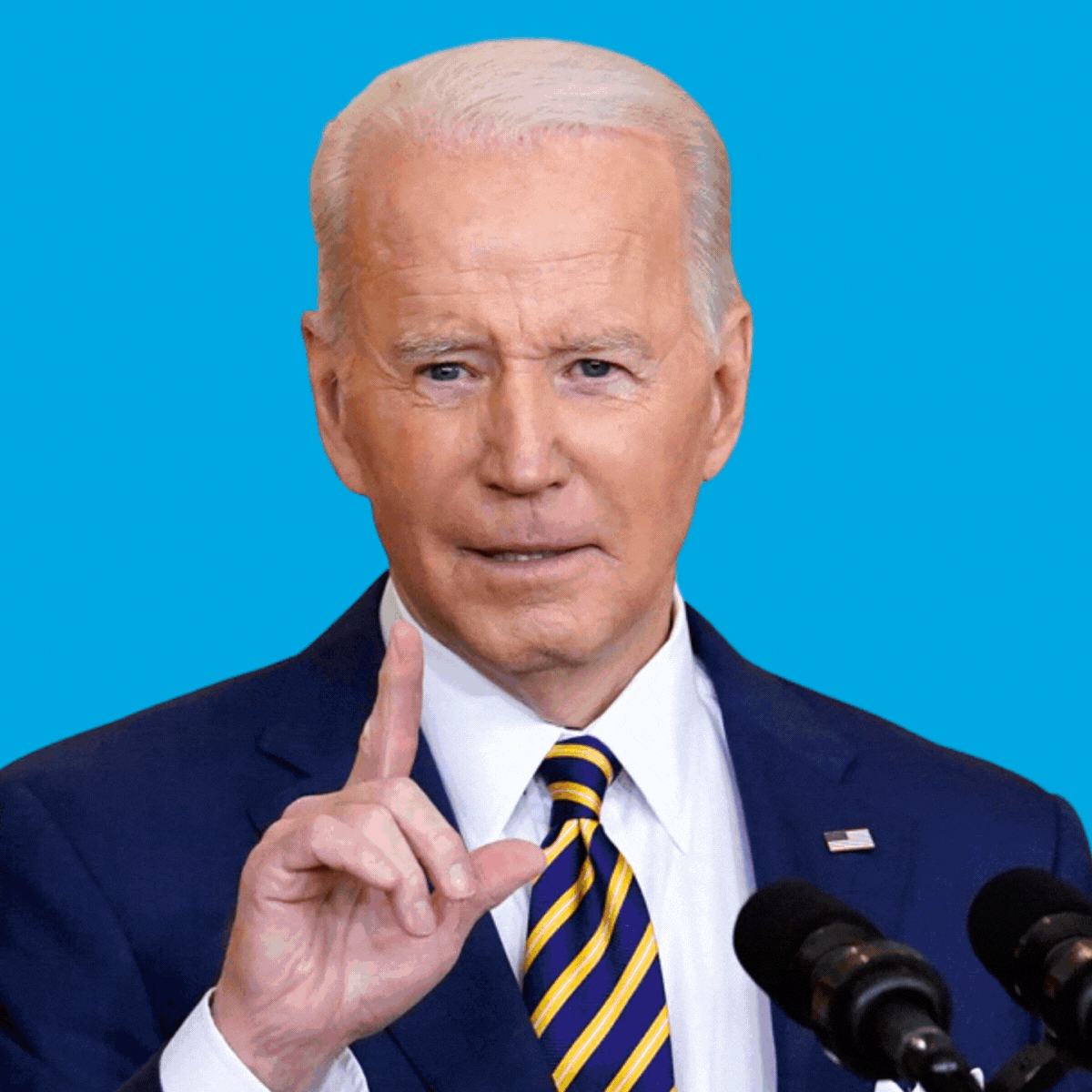 President Biden, Hillary Clinton, President Biden, and Chuck Schumer