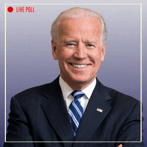 Live poll on President Biden