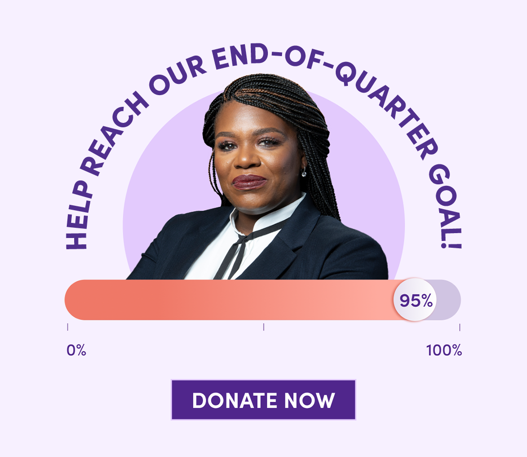95% to goal