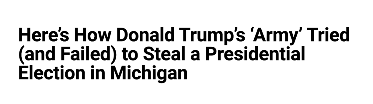 Unlike the New York Times and other mainstream media outlets, at Courier, our headlines will always tell the full story.