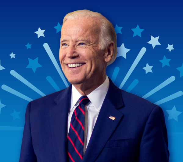 We're celebrating the historic progress President Biden has made