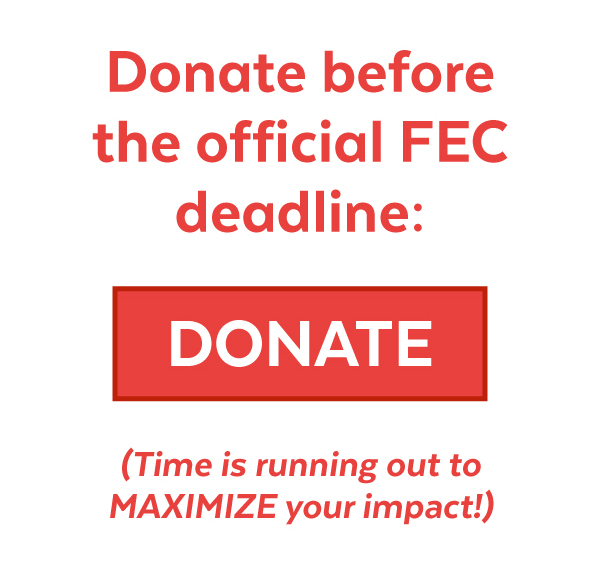 (Time is running out to MAXIMIZE your impact!)