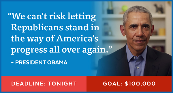 Obama: 'We can't risk letting Republicans...'