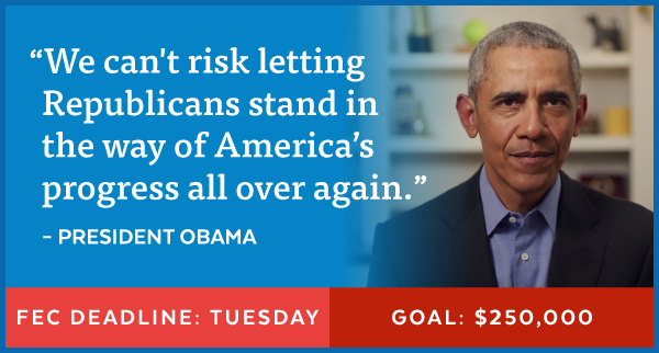 Obama: 'We can't risk letting Republicans...'