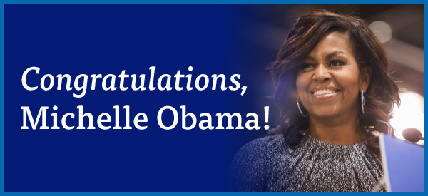 Congratulations, Michelle!