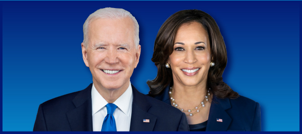 Joe Biden and Kamala Harris