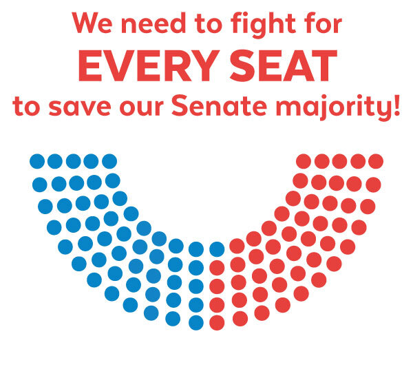 We need to fight for EVERY SEAT to save our Senate majority!