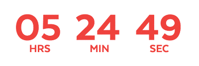 Countdown timer to midnight