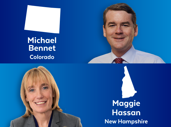 Bennet(CO) and Hassan(NH)