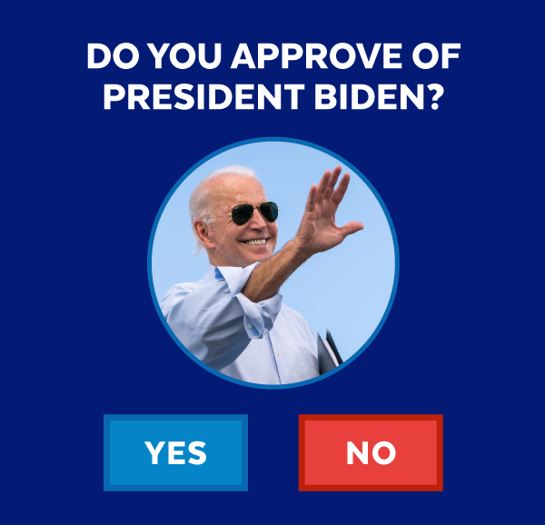 Do you approval of President Biden?