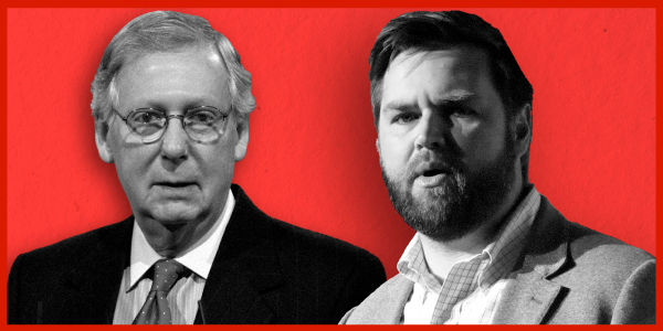 Mitch McConnell and J.D. Vance