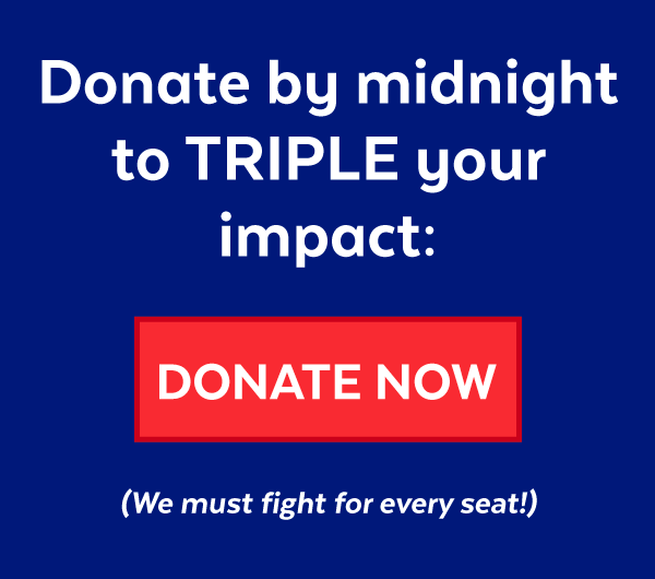 Donate by midnight to TRIPLE your impact!
