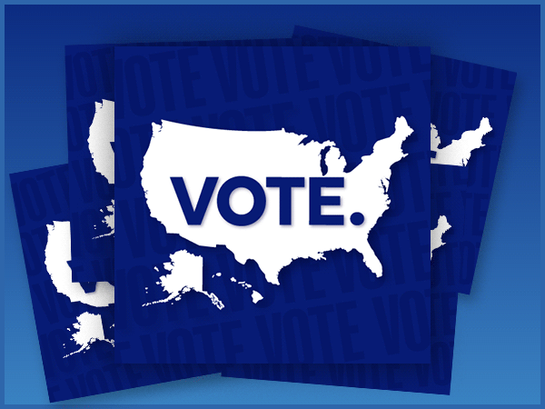 'VOTE' Sticker