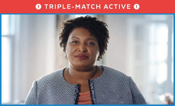 Stacey Abrams needs your help