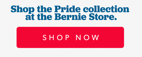 Shop the Pride collection at the Bernie store