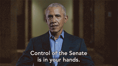 President Obama: Control of the Senate is in your hands.