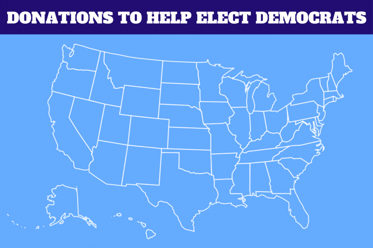Donations are pouring in from Dems across the country!