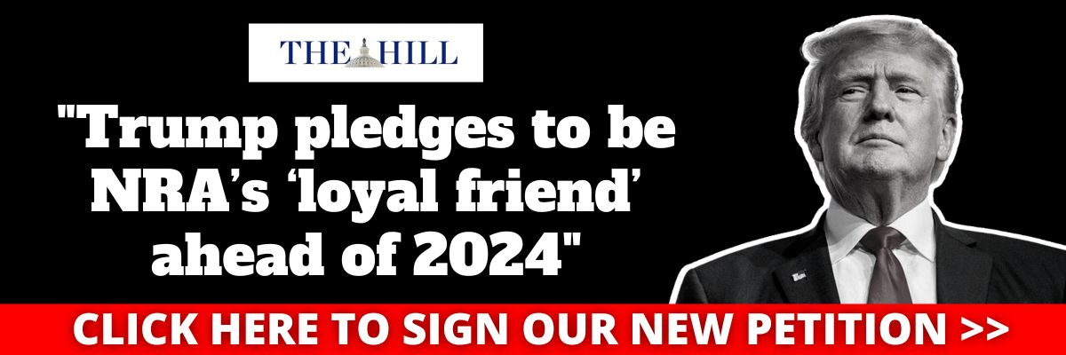 The Hill: Trump pledges to be NRA’s ‘loyal friend’ ahead of 2024.