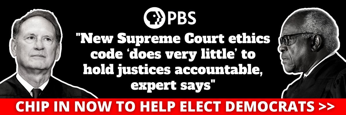 PBS: New Supreme Court ethics code ‘does very little’ to hold justices accountable, expert says