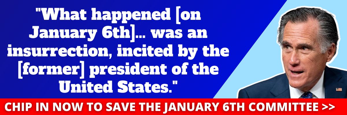 Mitt Romney: What happened on [January 6th]... was an insurrection, incited by the [former] president of the United States.