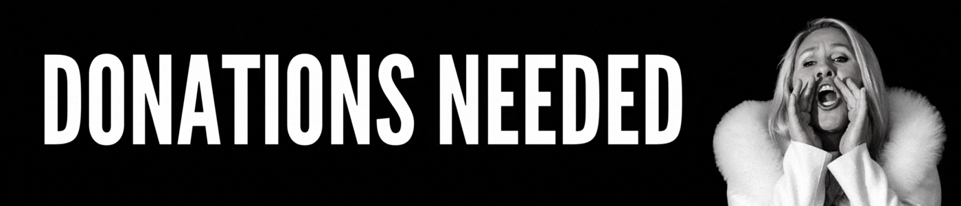 Donations needed!