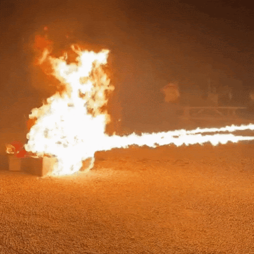 Republicans using a flamethrower
